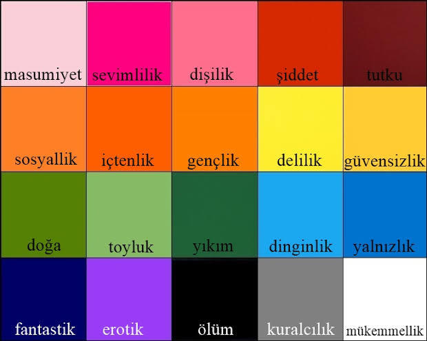 Bugün Günlerden Hangi Renk?