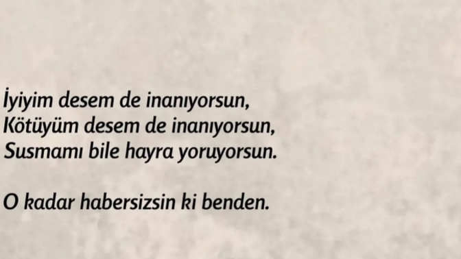 Anlaşıldığınızı düşünüyor musunuz?