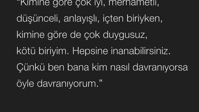Duruşun, tavrın insanlara ve olaylara göre değişir mi?