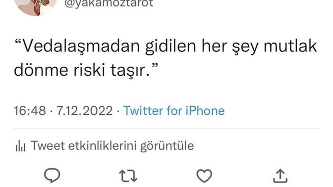 Veda etmek size ne hissettiriyor?