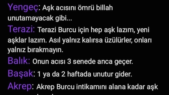 Burçlar aşk acısını ne kadar sürede unutur?