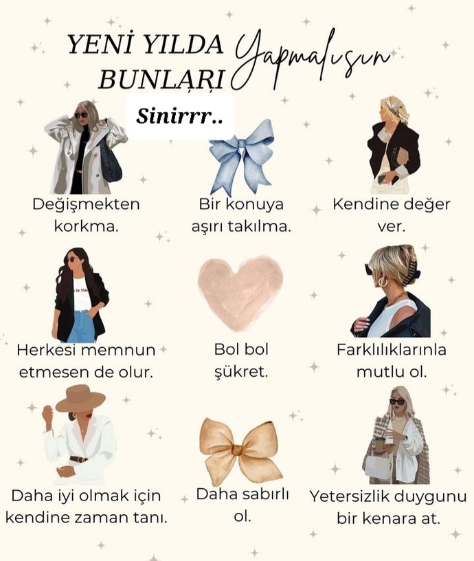 Yeni yılda ne yapacaksın/ ne yaomayı düşünüyorsun?