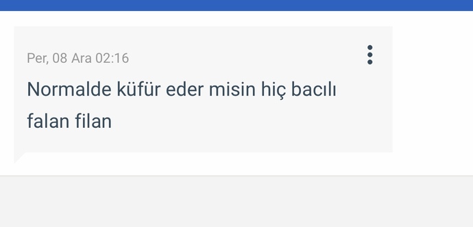 Neden böyle geri dönüsler aliyorum?