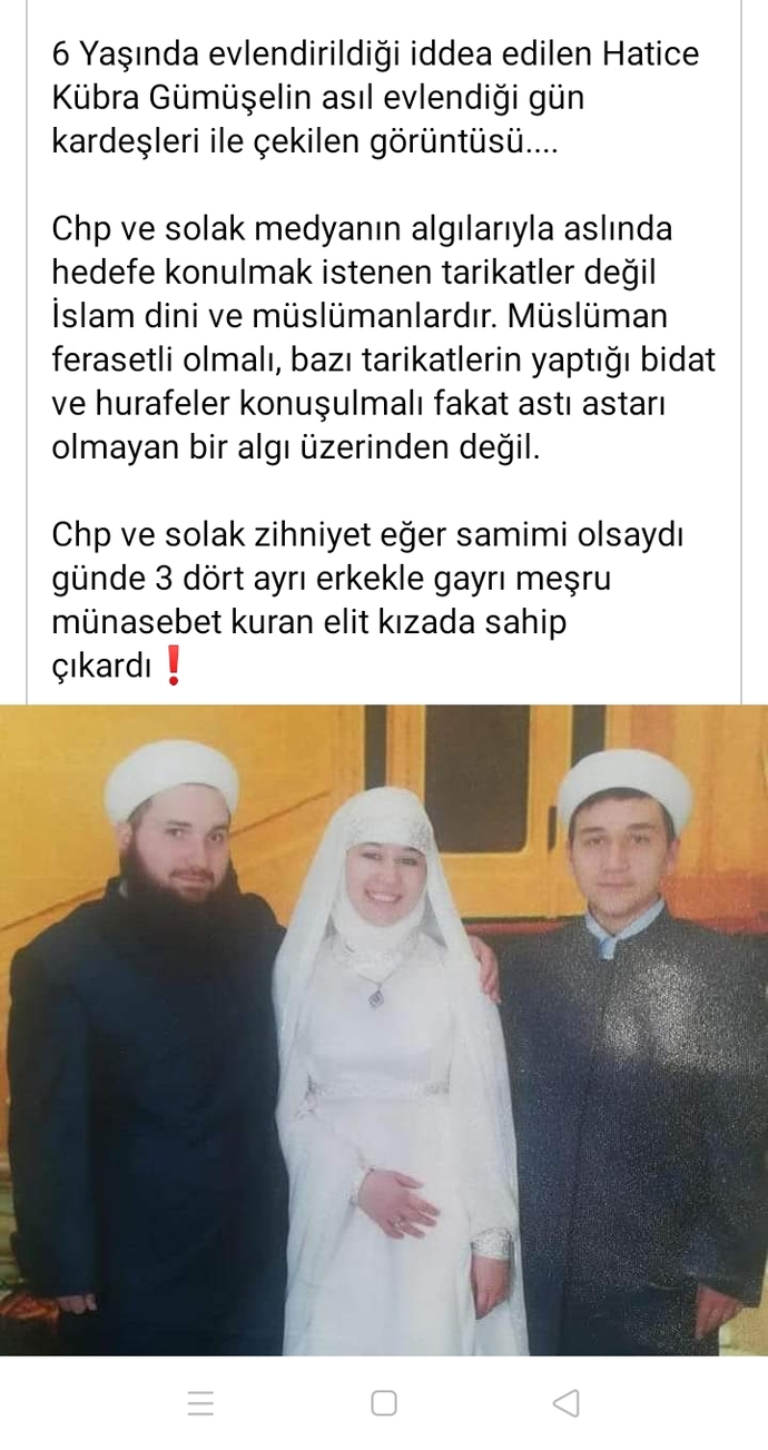 Hiranur Vakfında Söz Konusu Geçen Kızın Evlendiği Zamanki Düğün Fotoğrafı Ortaya Çıktı. Hani 6 yaşındaydı bu 🤔?