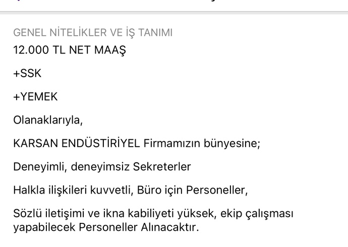 Böyle bir iş teklifi aldım, sizce gitmeli miyim?