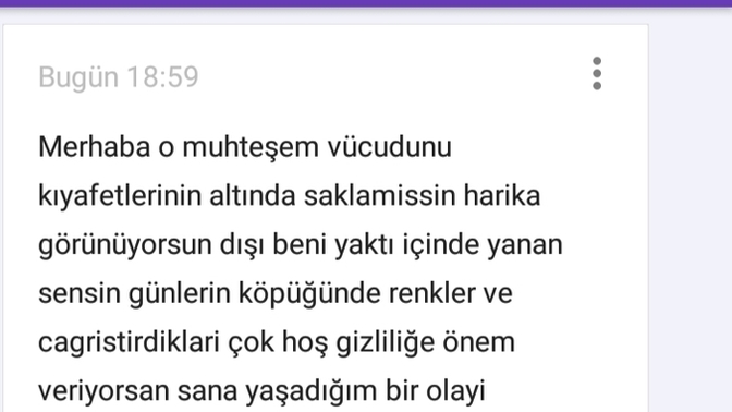 Ne diyor bu böyle?