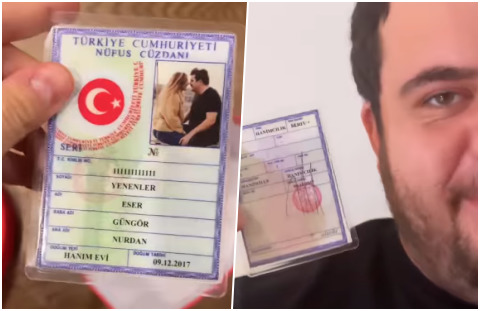 Eşinin kütüğünü hanımcılığa aldıran Berfu Yenenler’in, Eser Yenenler’e yıl dönümü hediyesini nasıl buldunuz?