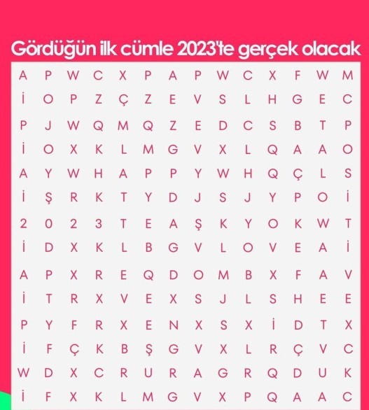 2023te seni neler bekliyor?