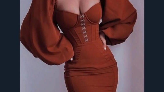 Elbise şahane değil mi kızlar?