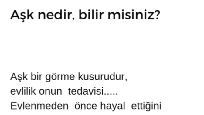 Gerçekten merak ediyorum ; sizce AŞK nedir?