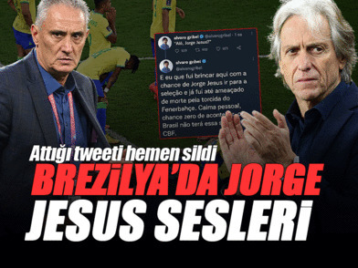 Dünya kupasına erken veda eden Brezilya milli takımında Jorge Jesus sesleri! Ne düşünüyorsunuz?
