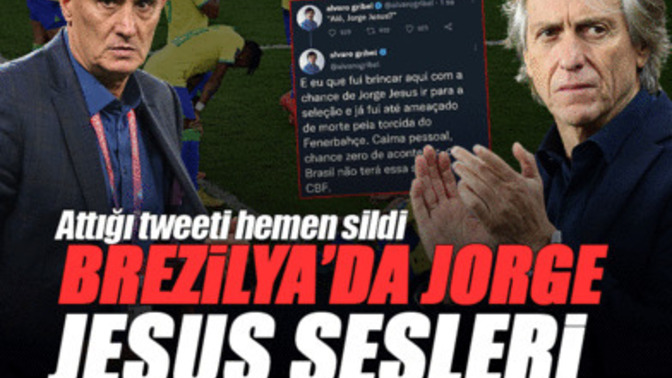 Dünya kupasına erken veda eden Brezilya milli takımında Jorge Jesus sesleri! Ne düşünüyorsunuz?