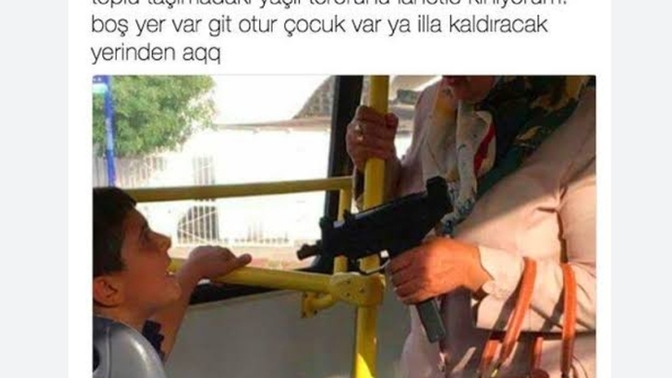 Toplu taşımadaki yaşlıların amacı /olayı nedir😄 ?