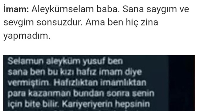 Eşi tarafindan camideki odada yarı çıplak halde başka bir kadınla basılan imam, neler oluyor?