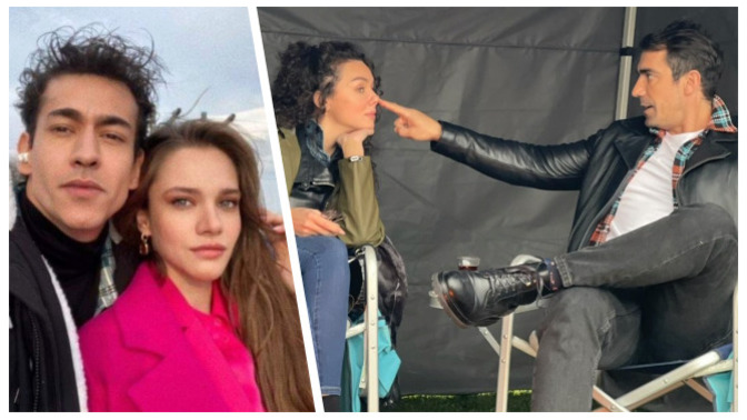 Arkadaşlar #KuşUçuşu dizisi ikinci sezonu çekiliyormuş, Birce Akalay&İbrahim Çelikkol çifti mi, Miray Daner&Demircan Kaçel çifti mi?