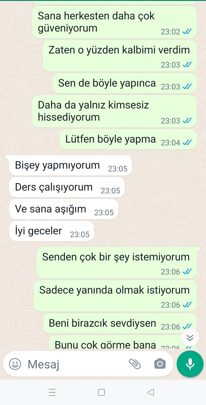 Sizce böyle bir muameleyi hak etmiş miyim? Fotoğraflı?