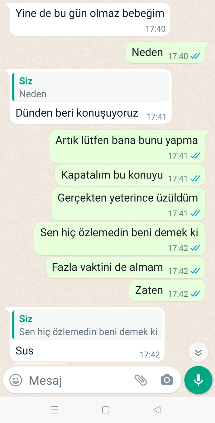 Sizce böyle bir muameleyi hak etmiş miyim? Fotoğraflı?