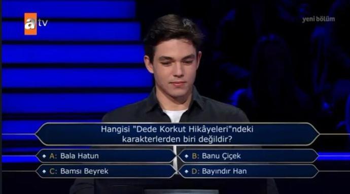 Kim Milyoner Olmak İsterde bugün milyonluk soruyu göreceğiz! Sizce genç Batu son soruyu bilip 1 milyon TLyi alacak mı?
