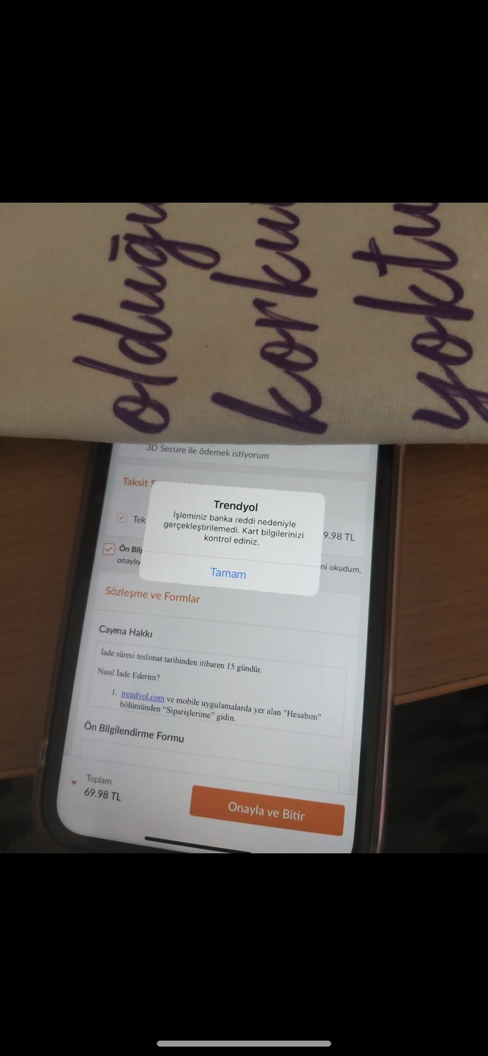 İnternetten alışveriş yapamıyorum nasıl yaparım?