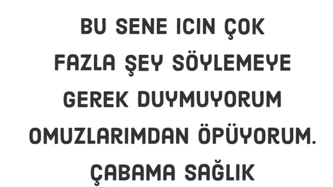 Bu sene en çok ne için çabaladınız 😄?