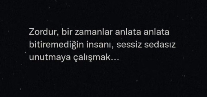 Sizinde unutamadiklarınız var mı?