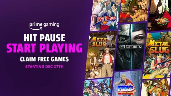 Amazon Prime, 27 Aralık Salı gününden itibaren 10 oyunu ücretsiz veriyor! Beğendiğiniz oyun var mı?