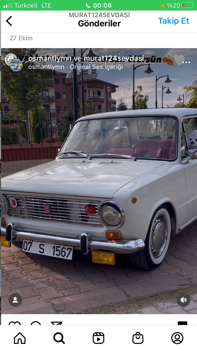 Murat 124 araba aldım, fotoğraflardaki gibi modifiye edip nostalji yapacağım. Sizce nasıl olur?