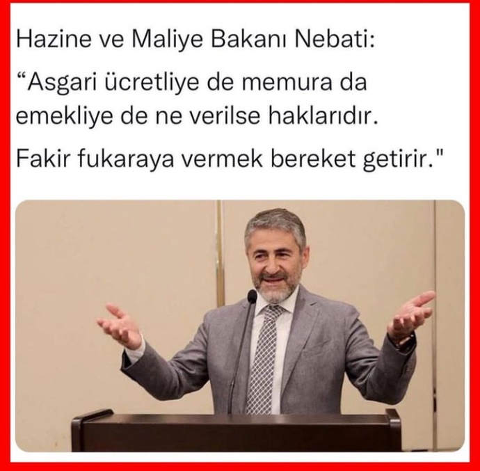 Evet sayın fakirler, bu konu hakkında ne düşünüyorsunuz?