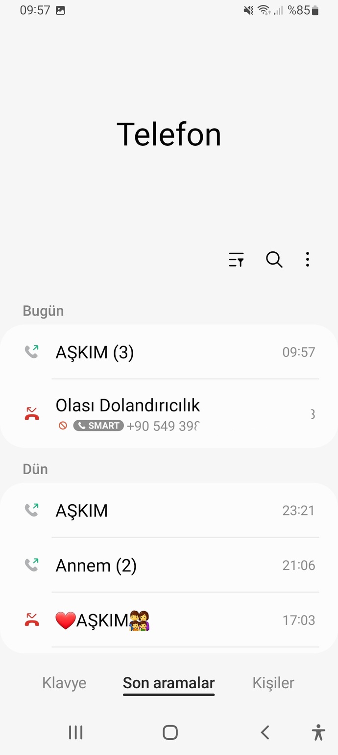 Telefonunun olası dolandırıcılık aramalarını bildirdiğini biliyor musunuz?