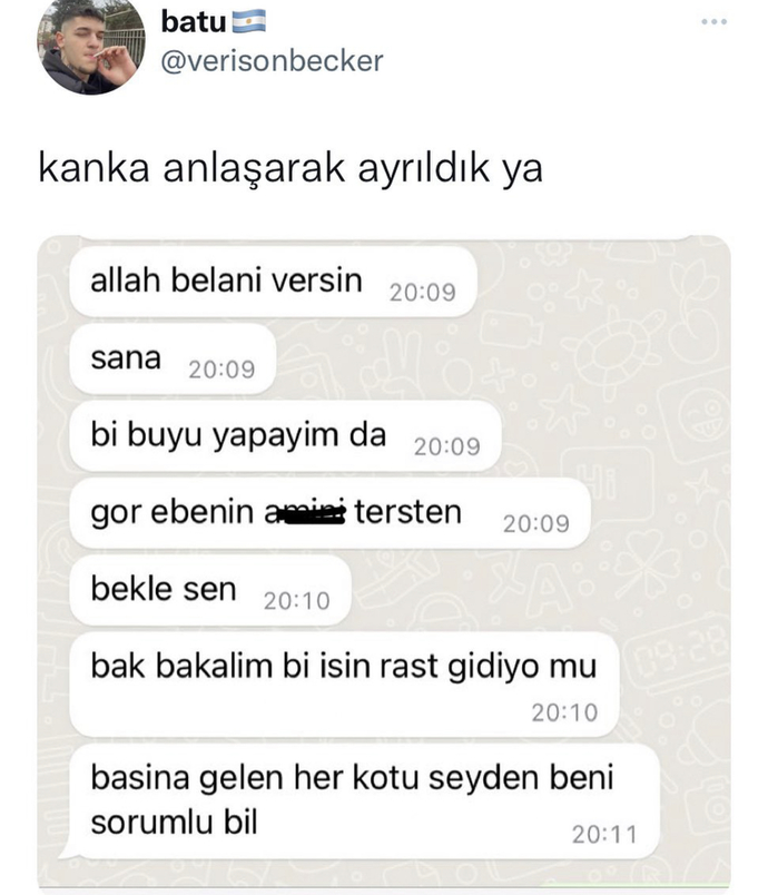 Siz nasıl ayrıldınız?