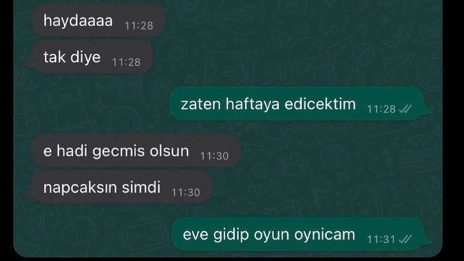 İstifa ettikten sonra neler yapmıştınız, hatırlıyor musunuz?
