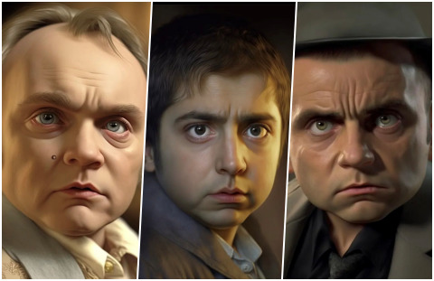 Yapay zeka ile Kurtlar Vadisi karakterleri çocuk olarak çizildi! Favoriniz hangisi?