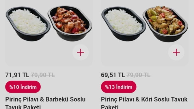 Yemek sepeti bilen var mı?