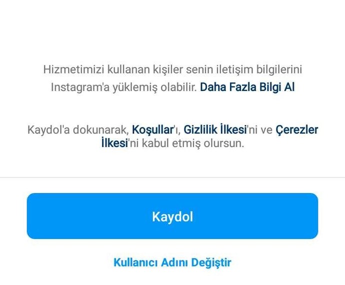 Facebook/Instagram bilgi aktarım bildirimi nedir?
