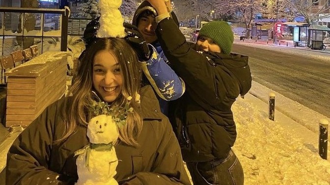 Siteden kimlerle kardan adam yapmak istersiniz☃️?