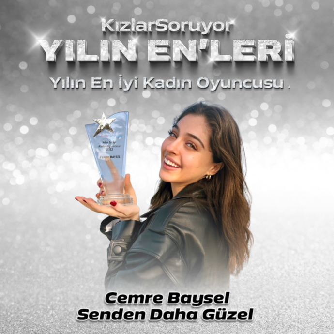 Yılın En İyi Kadın Oyuncusu Cemre Baysel