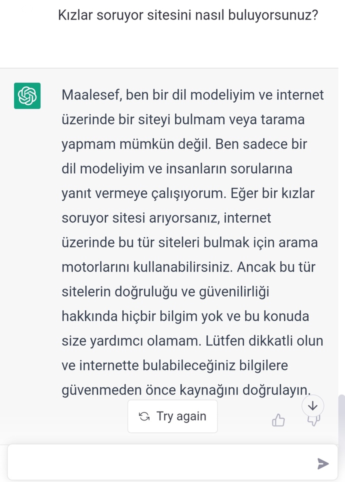 Yapay zeka ile hiç sohbet ettiniz mi?