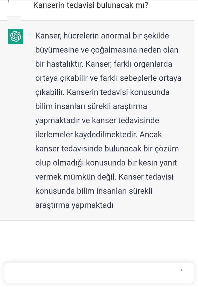 Yapay zeka ile hiç sohbet ettiniz mi?