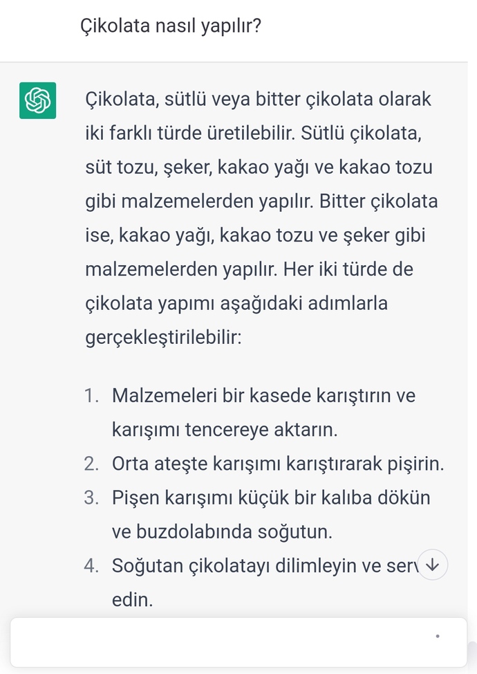 Yapay zeka ile hiç sohbet ettiniz mi?