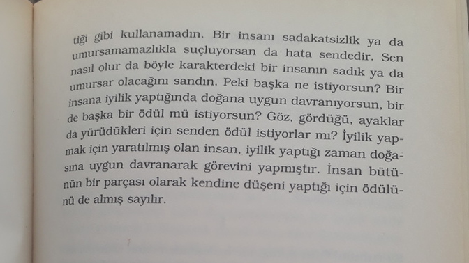 Iyilik yaptığınız zaman karşılık bekliyor musunuz?
