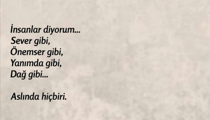 Çıkarsız bir sevginin var olduğuna inanıyor musunuz?