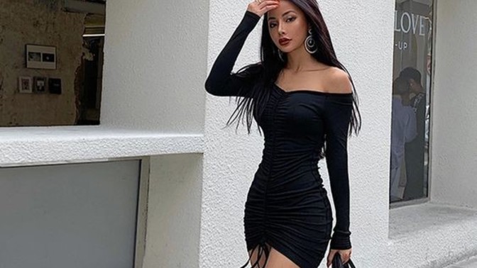 Siyah elbise kadına asalet katar mı?