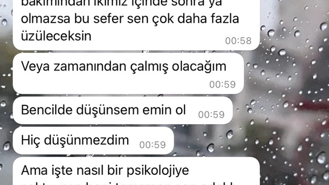 Ret edıldım çok utanıyorum?