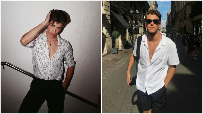 Erkekte gömleğin önünde dekolte bırakılması çok moda. Sizce itici mi duruyor?