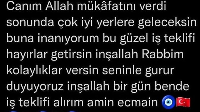 Hiç iş teklifi aldınız mı?