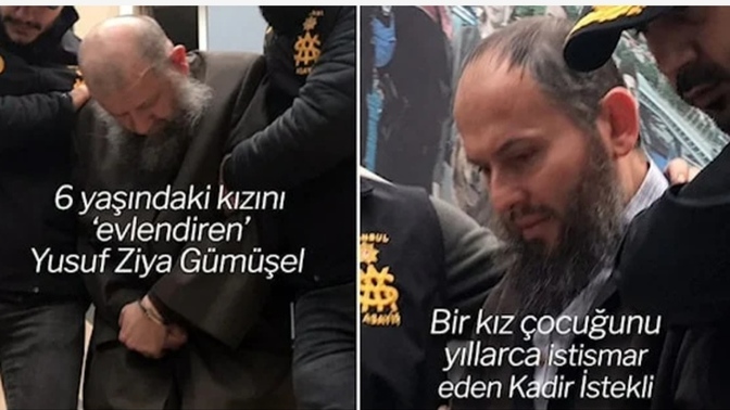Düşünün 6 yaşında cinsellik olmayacak diye imam nikahı kıyarak o yaşta istismara başlıyorlar.. Bu sapıklar sizce kaç günde salınır?