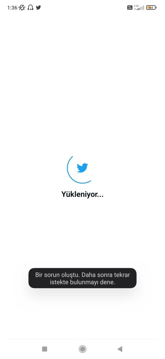 Twitter giriş yapamıyorum nasıl düzelir?