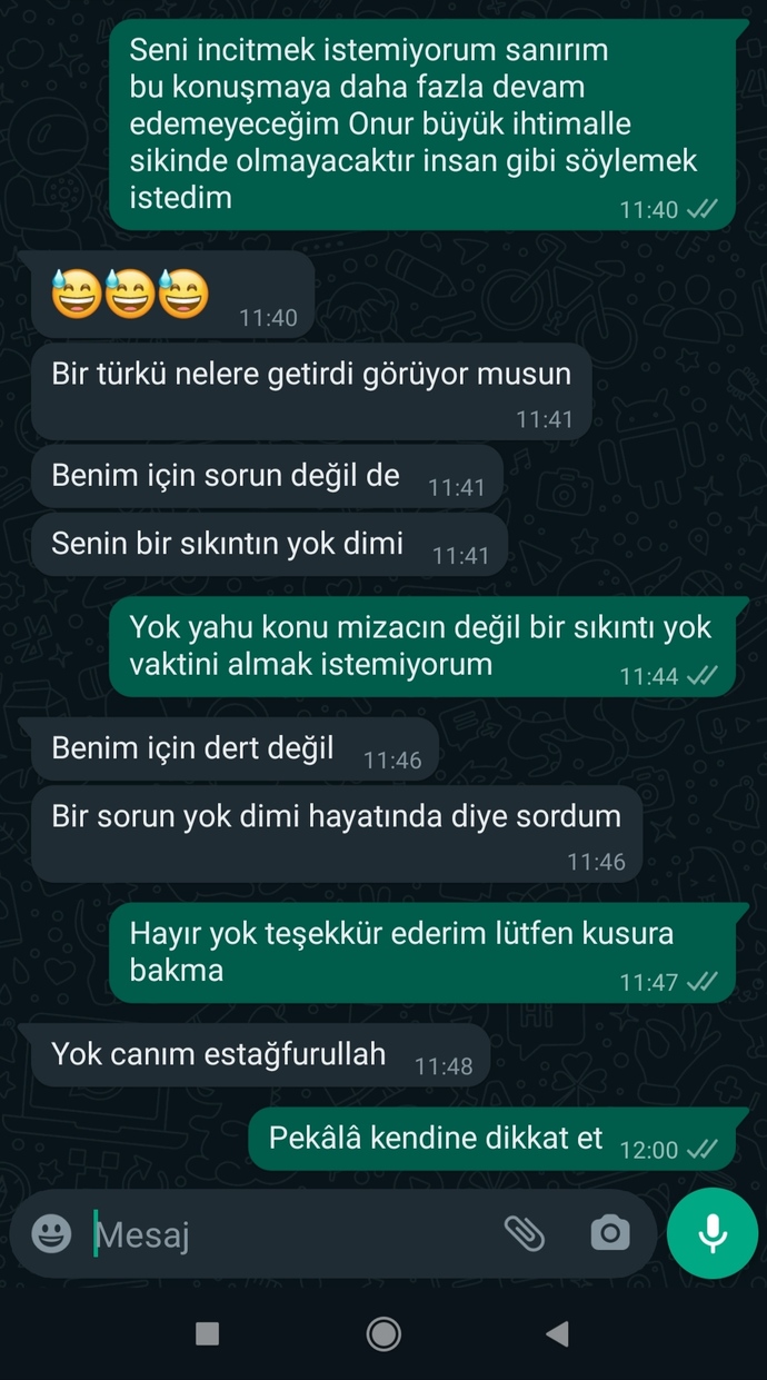 Kötü mü yaptım?