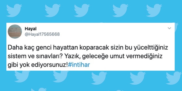 Dersleri başarılı olmadığı için intihar etmek ne kadar doğru?