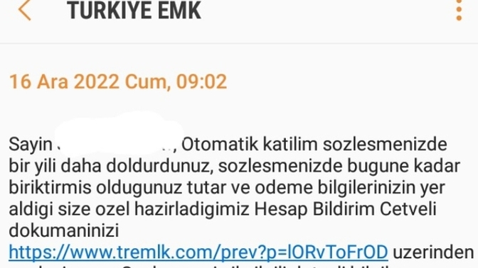 Bu mesaj ne anlama geliyo bilen birileri var mı?